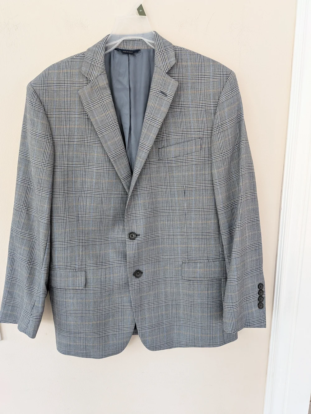 Brooks Brothers Regent Fit Men’s 42S Wool Glen Plaid Blazer Sport Coat